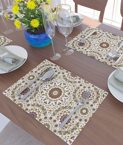 Комплект сервировочных салфеток, 4 шт