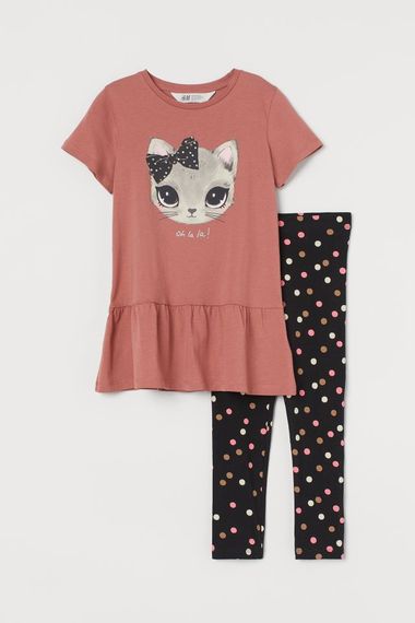 Купить Платье с лосинами H&M