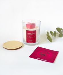 Купить Ароматическая соевая свеча Moonlight Candles "Тиковое дерево", 150 мл