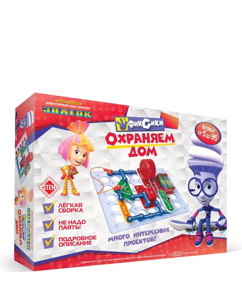 Электронный конструктор Фиксики Охраняем дом Знаток xarid qilish