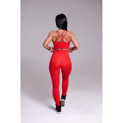 Леггинсы LACE RED