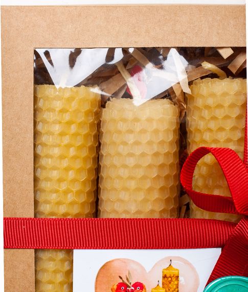 Подарочный набор свечей "Солнце и луна"