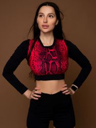 Купить Лонгслив MANSEN Red snake