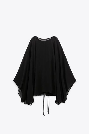 Комплект топ с накидкой ZARA