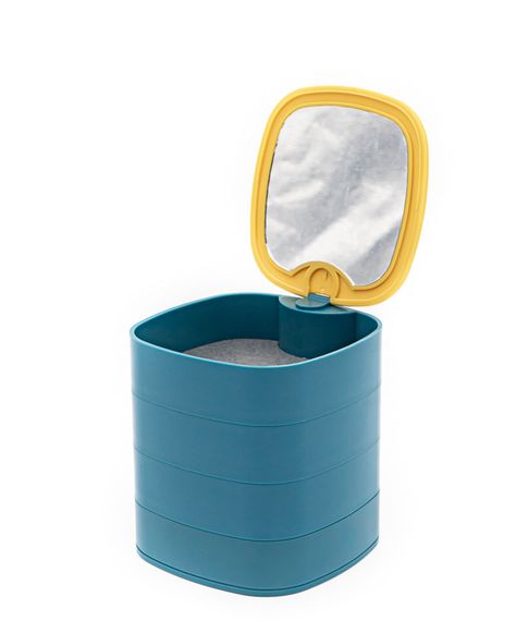 Шкатулка для хранения украшений с зеркалом