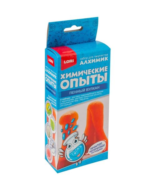 Купить Набор для опытов Пенный вулкан Lori