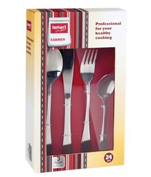 Купить Набор столовых приборов Lamart CARMEN | LT 5001 | 24 шт