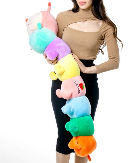 Мягкая игрушка - подушка Гусеница, 105 см