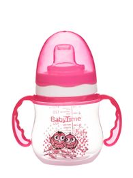 Купить Поильник с ручкой-непроливайкой 150 мл BabyTime