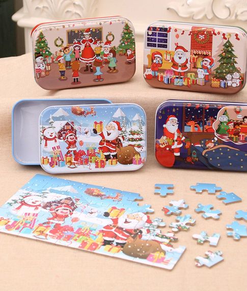 Новогодний пазл, 60 элементов