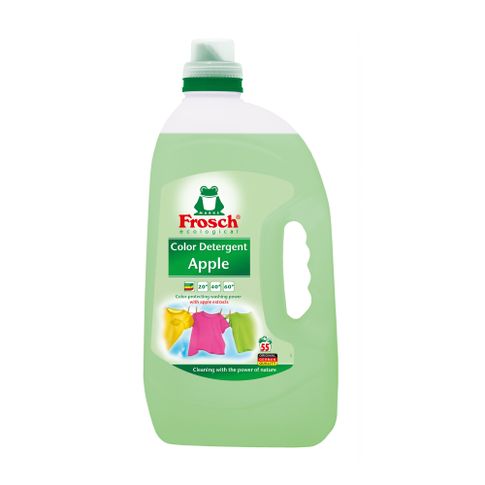 Купить Жидкое средство для стирки цветного белья Frosch Яблоко, 5л