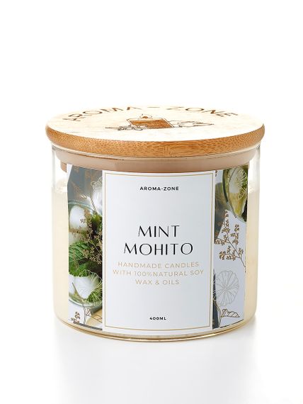Купить Свеча в банке, 400ml Mint Mohito