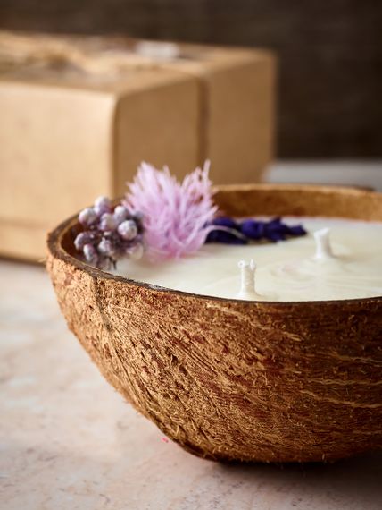 Свеча в кокосе Day at the spa, 170мл