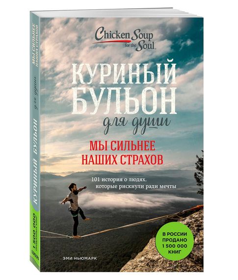 Купить Куриный бульон для души. Мы сильнее наших страхов. 101 история о людях, которые рискнули ради мечты - Эми Ньюмарк