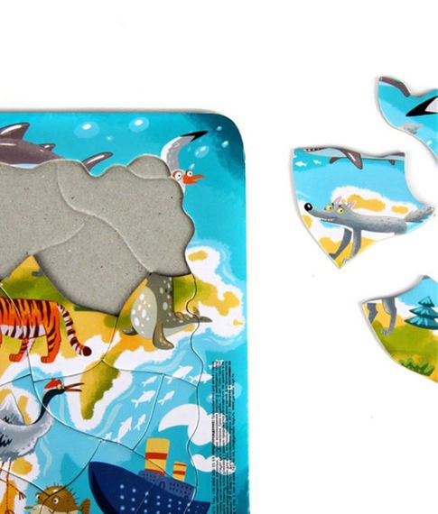 Пазл-рамка Евразия Dodo, 53 элемента