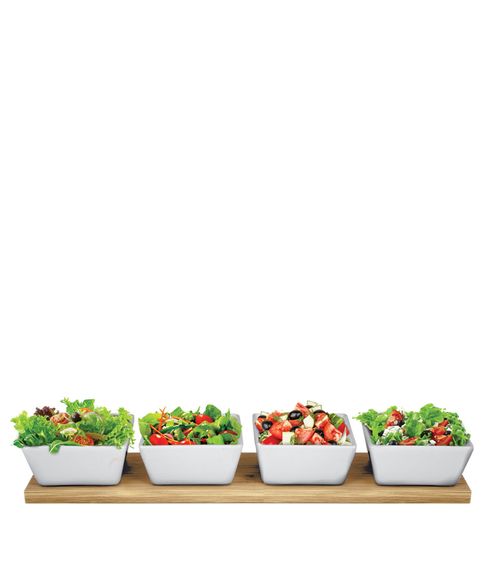 Комплект сервировочных мисок BAMBOO Lamart, 4 шт.