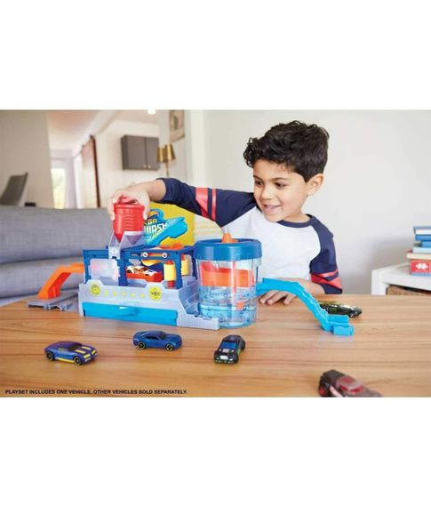 Игровой набор Мега Автомойка Hot Wheels City