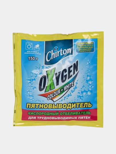Купить Кислородный отбеливатель, пятновыводитель Chirton Oxygen, 150 г