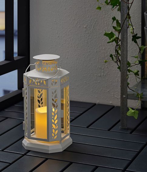 Фонарь для греющей свечи IKEA