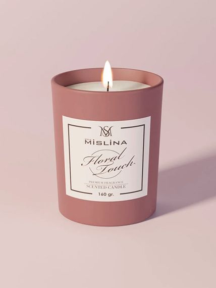 Свеча ароматическая Floral touch Mislina 160 мл xarid qilish