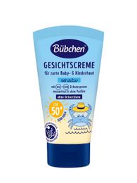 Солнцезащитный крем Bubchen для лица младенцев и детей с чувствительной кожей (ФЗ 50+ 50 мл) xarid qilish