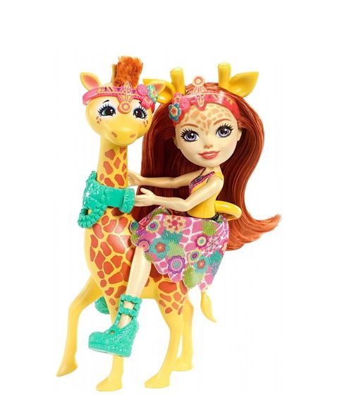 Игровой набор Кукла с большой зверюшкой Enchantimals