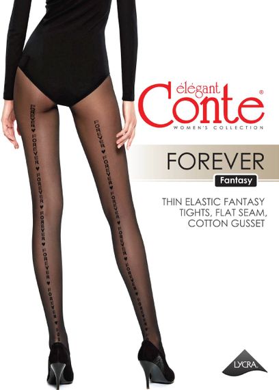 Купить CONTE FOREVER Колготки с надписью «Forever»