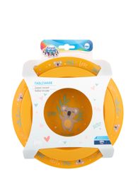 Набор тарелок "Экзотические животные" Canpol Babies 2шт (56/523_yel) xarid qilish