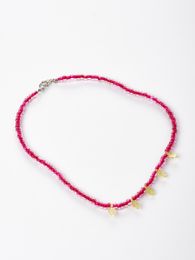 Цепочка из бисера с листьями xarid qilish