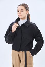 Женская ветровка короткая длина xarid qilish