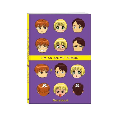 Купить I'm an anime person. Блокнот для истинных анимешников (мягкая обложка)