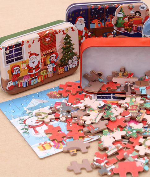 Новогодний пазл, 60 элементов