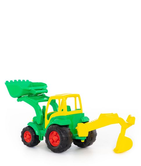 Бульдозер с лопатой и ковшом Champion