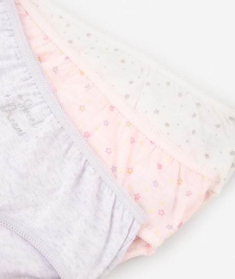 Хлопковые трусики для девочек Gloria Jeans