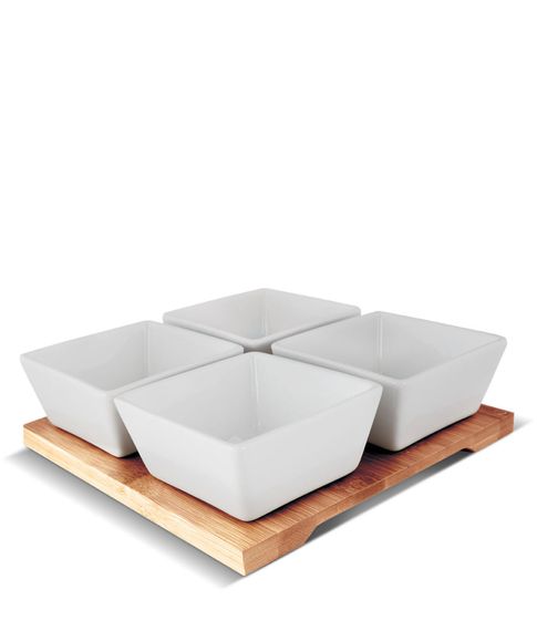 Купить Комплект сервировочных мисок BAMBOO Lamart, 4 шт.