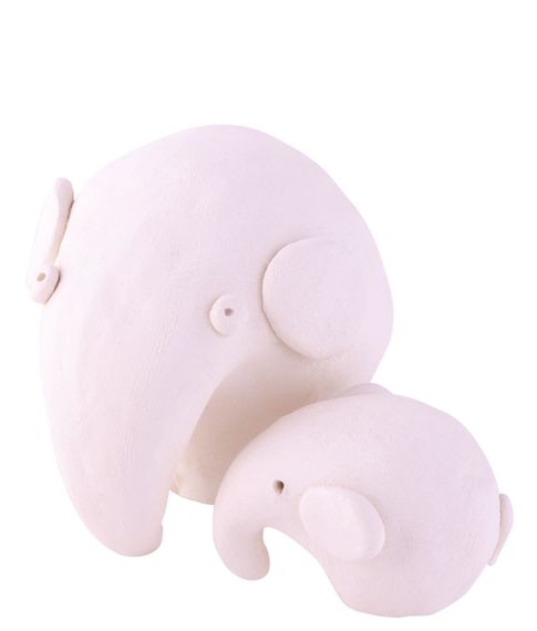 Набор для изготовления игрушки из глины "Слоники" LORI