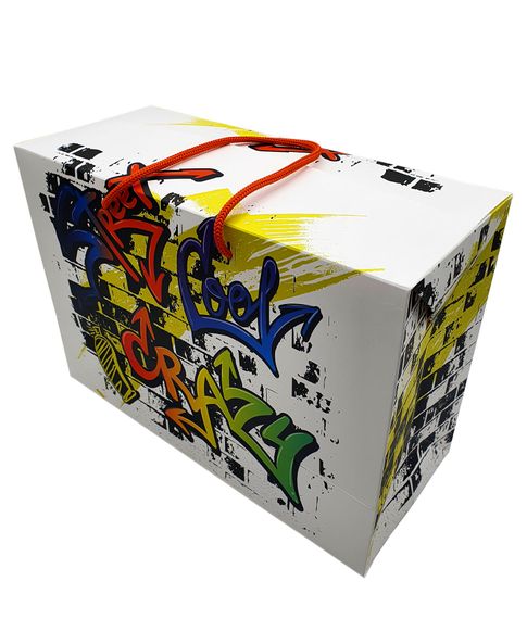 Набор для подарочной упаковки коробка-пакет «GIFTPACK» 19*28*12 см xarid qilish