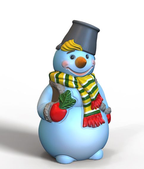 Купить Набор для творчества 3D Art Игрушка-раскраска Забавный снеговик Lori