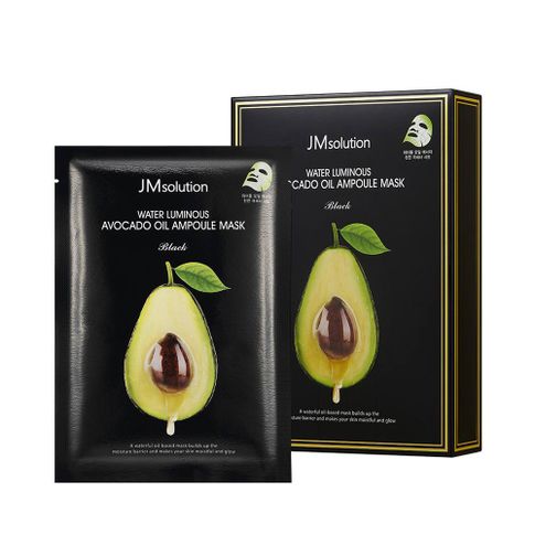 Купить Питательная ультратонкая маска с авокадо JMsolution Water Luminous Avocado Oil Ampoule Mask,10 шт