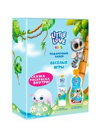 Купить Набор "Little love" Веселые игры (шам.-гель д.д. 240 мл.+ молочко 75 мл.)