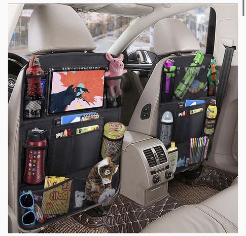 Органайзер-защита на спинку кресла автомобиля