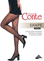 Купить CONTE SHAPE Колготки c геометрическим рисунком «ромбы»