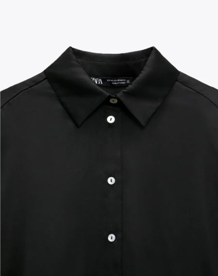 Сатиновая рубашка