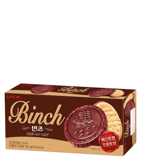Купить Печенье Lotte "Binch" 102г