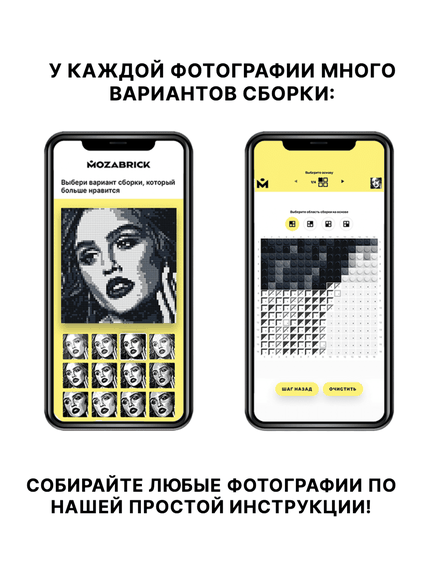 Конструктор из фотографии: Mozabrick Набор S