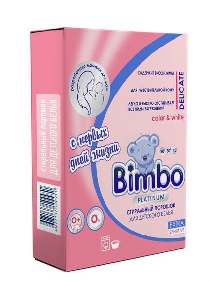 Купить Стиральный порошок детский Bimbo универсал, 350 гр