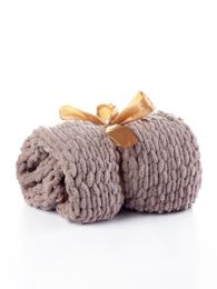 Купить Плед вязанный классик