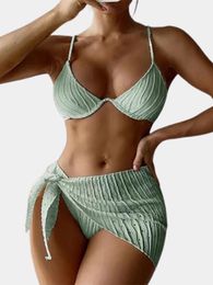 Купить Раздельный купальник 3 предметa No brand