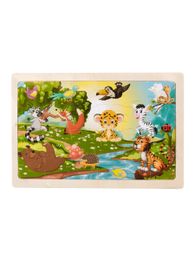 Деревянный пазл-рамка, 22х15см xarid qilish