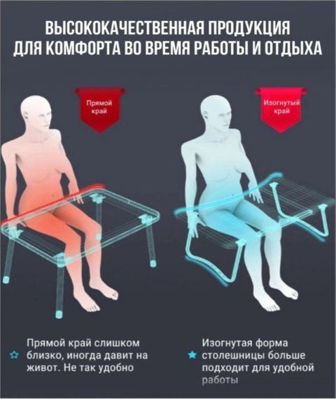 Складной столик с USB + подарок(usb лампа и usb вентилятор)